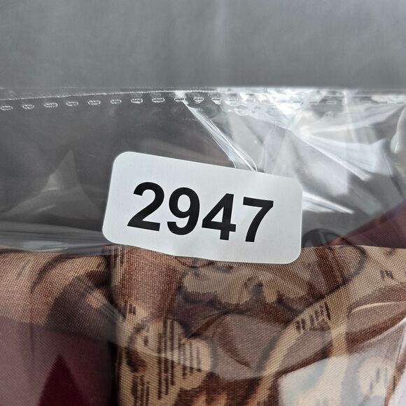 Vintage Positive Attitude Zip-Up Blazer Woman Petite 8 Red Dragon Pattern Light - Picture 12 of 12